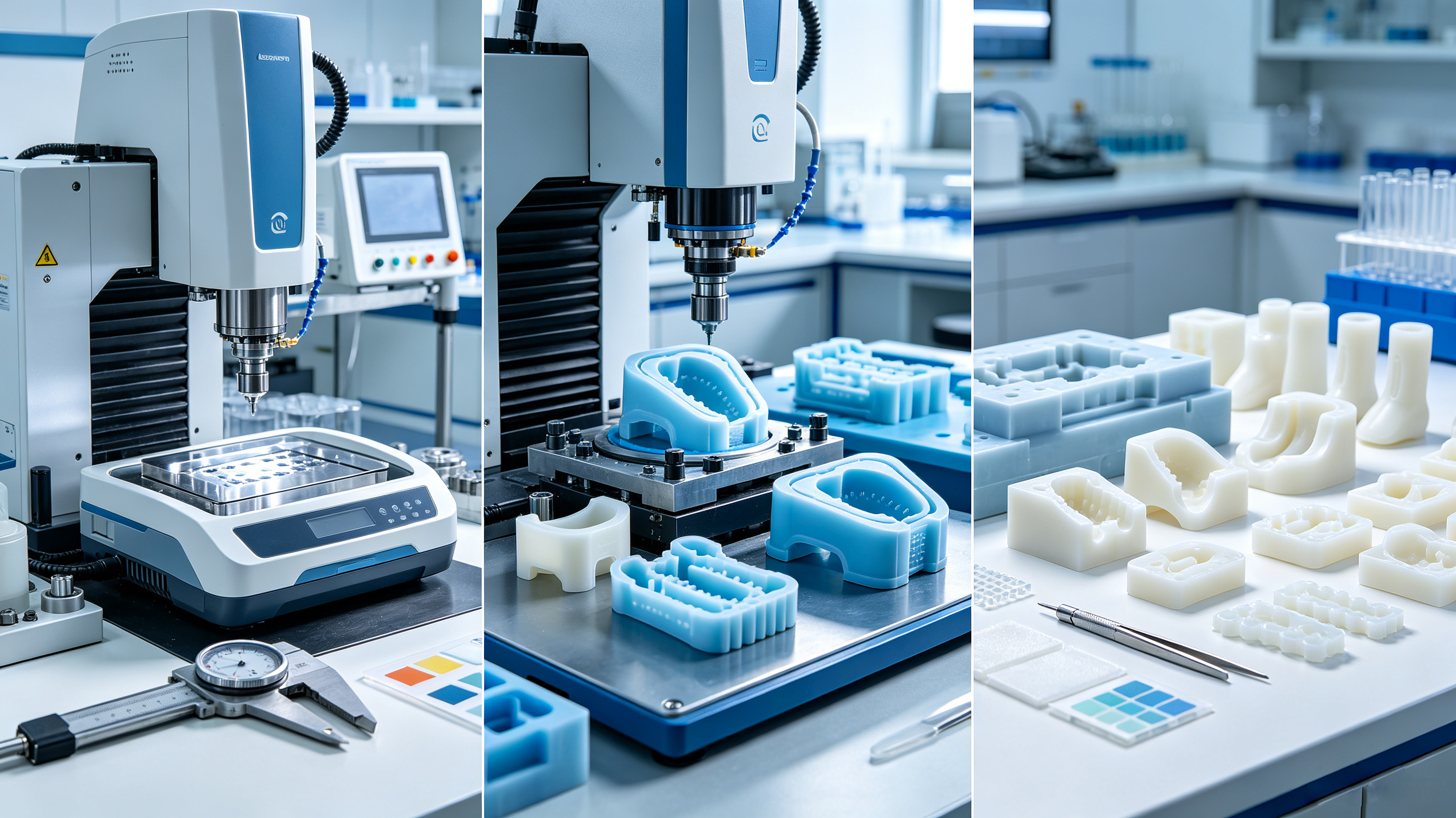 ҽ���ְ壺CNC vs 3D ��ӡ vs �轺��ģ����������ѡ���Ź���